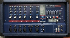 Phonic Power630rw Mixer Poten6 Can. Bluetooth 300w