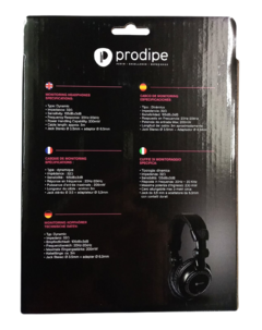 Prodipe Pro580 Auriculares Cerrados Over Ear Edenlp - comprar online