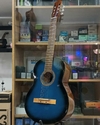 Radalj Guitarra Criolla 4/4 Color Azul C/ Funda Cubrepolvo