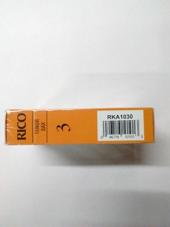 Rico Rka1030 N° 3 Caña Para Saxo Tenor (unidad) - comprar online