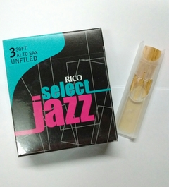 Rico Rrs10asx3s Select Jazz Unfiled Caña Saxo Alto (unidad)