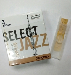 Rico Rrs10ssx3m Select Jazz Unfiled Caña Saxo Soprano (unidad)
