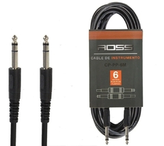 Ross Cp-pp-6m Cable Plug Stereo - Plug Stereo De 6mts