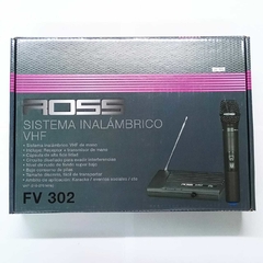 Ross Fv-302 Sistema Microfono Inalambrico Vhf De Mano