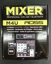 Ross M4u Mixer Consola 4 Canales Interfase Usb Bluetooth - EdenLP Instrumentos Musicales