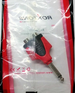 Roxtone Rpan335 Adaptador Plug 6.3 Mono A 2 Rca Hembra - comprar online