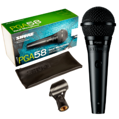 Shure Pga58-lc Microfono Vocal Dinamico Cardioide Edenlp