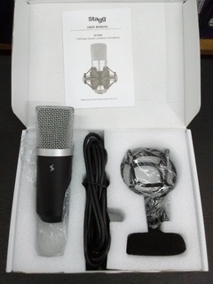Stagg Sum40 Microfono Condenser Usb Para Pc + Acesorios - EdenLP Instrumentos Musicales