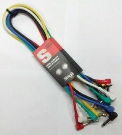 Stagg Spc060le Cable Interpedal Plug L 60cm (venta X Unidad)