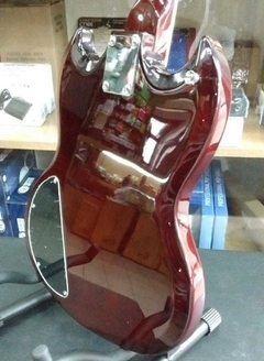 Texas Eg-psg1-wr Tex Guitarra Electrica Tipo Sg Wine Red - tienda online