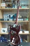 Texas Eg-psg1-wr Tex Guitarra Electrica Tipo Sg Wine Red - EdenLP Instrumentos Musicales