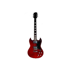Texas Eg-psg1-wr Tex Guitarra Electrica Tipo Sg Wine Red