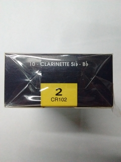 Vandoren Cr102 Tradicional N°2 Clarinete Bb Pack 10 Cañas - comprar online