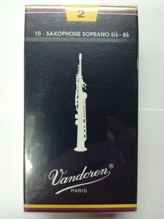 Vandoren Sr202 Tradicional N°2 Saxo Soprano Bb (caja)