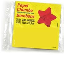 300 folhas papel chumbo para bombom 12 x 11,8 cm na internet