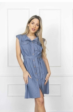 Vestido denim CHEMISE