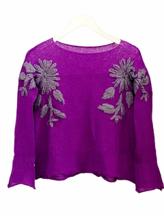 Sweater Ankara (mohair bordado)