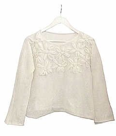 Sweater Ankara (mohair bordado) - tienda online