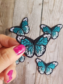 Mariposa Monarca Mini Turquesa