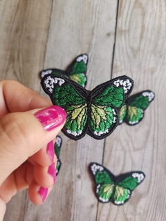 Mariposa Monarca Mini Verde