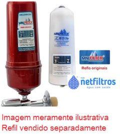 Refil Maxfilter Para Aparelho Purificador Millennium - Netfiltros Ltda - água com saúde  (especialista em multimarcas) 