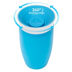 Copo Grande 360 - Azul - 296ml - Munchkin - FPKids Produtos Infantis | Produtos Para Bebês, Crianças e Mamães