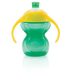 Copo Treinamento Bite Proof Click Lock - Verde e Amarelo - 207ml - Munchkin - FPKids Produtos Infantis | Produtos Para Bebês, Crianças e Mamães