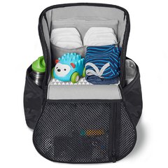 Bolsa Maternidade - Paxwell Easy-Access Backpack - Black Camo - Skip Hop - FPKids Produtos Infantis | Produtos Para Bebês, Crianças e Mamães