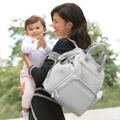 Bolsa Maternidade - Mainframe Backpack - Cement - Skip Hop na internet