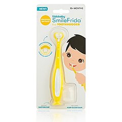 Escova Dental Infantil - SmileFrida - Amarela - Fridababy - FPKids Produtos Infantis | Produtos Para Bebês, Crianças e Mamães