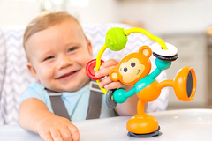 Macaco De Atividades Com Sucção Na Base - Infantino - FPKids Produtos Infantis | Produtos Para Bebês, Crianças e Mamães