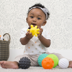 Bola De Silicone Texturizada - Infantino - FPKids Produtos Infantis | Produtos Para Bebês, Crianças e Mamães