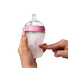 Mamadeira - Rosa - 150ml - Comotomo - FPKids Produtos Infantis | Produtos Para Bebês, Crianças e Mamães