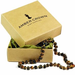 Colar Âmbar - Verde - Amber Crown - comprar online