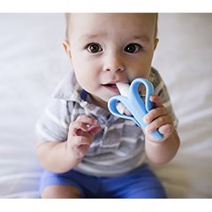 Mordedor Escova - Azul - Baby Banana - FPKids Produtos Infantis | Produtos Para Bebês, Crianças e Mamães