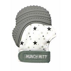 Luva Mordedor - Munch Mitt - Cinza Estrelas - Munch Baby - comprar online