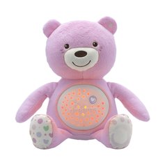 Luminária Projetor Bebê Urso Rosa - Chicco