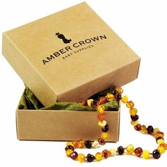 Colar Âmbar - Colorido - Amber Crown - comprar online