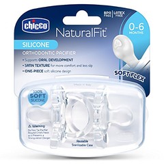 Chupeta NaturalFit - Chicco - 2 peças - 0M+ - Transparente - FPKids Produtos Infantis | Produtos Para Bebês, Crianças e Mamães