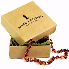 Colar Âmbar - Mel - Amber Crown - comprar online