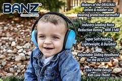 Fone Protetor Auditivo Auricular Tipo Concha - Aqua - Baby Banz - FPKids Produtos Infantis | Produtos Para Bebês, Crianças e Mamães
