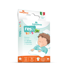 Adesivo Naturais para Alívio e Conforto Nasal Resliv Kids - Babydeas