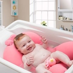 Almofada de Banho para Bebê Rosa - Baby Pil - FPKids Produtos Infantis | Produtos Para Bebês, Crianças e Mamães