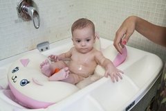 Almofada de Banho para Bebê Gatinha Ágata - Baby Pil
