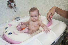 Almofada de Banho para Bebê Gatinha Ágata - Baby Pil - comprar online