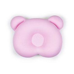 Almofada Ergonômica para Cabeça Ursinho Rosa - Baby Pil