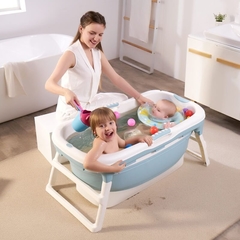 Banheira Dobrável Grande Rosa - Baby Pil - FPKids Produtos Infantis | Produtos Para Bebês, Crianças e Mamães
