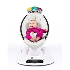 Cadeira de Descanso Mamaroo 4.0 - Classic Grey - 4moms - FPKids Produtos Infantis | Produtos Para Bebês, Crianças e Mamães