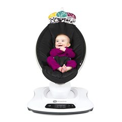 Cadeira de Descanso Mamaroo 4.0 - Classic Black - 4moms - FPKids Produtos Infantis | Produtos Para Bebês, Crianças e Mamães