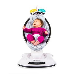 Cadeira de Descanso Mamaroo 4.0 - Silver Plush - 4moms - FPKids Produtos Infantis | Produtos Para Bebês, Crianças e Mamães